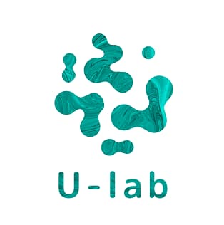 U-labのロゴです。